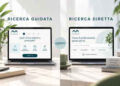 Ricerca guidata e ricerca diretta su PsyMatch